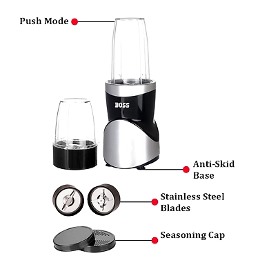 BOSS Nutri Glory 800W, Mixer, Grinder &amp; Smoothie Maker-1