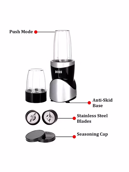 BOSS Nutri Glory 800W, Mixer, Grinder &amp; Smoothie Maker