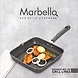 Alda Marbello Non-Stick Grill Pan – Marble Coated, Square Design for Healthy Grilling-2-sm
