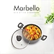 Alda Marbello Non-Stick Casserole with Glass Lid – Marble Coated Cookware for Multipurpose Cooking-20CM-1-sm