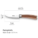 Stahl Talon Series Paring Knife – 9cm Precision Control Knife-3-sm