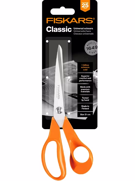 Fiskars Classic Universal Scissors 