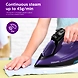 Philips PerfectCare PowerLife Steam Iron – 2400W with OptimalTEMP Technology (Purple)-2-sm