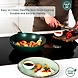 Westinghouse Cast Aluminium Wok Pan with Lid – 28cm, Non-Stick, Induction Base (Forest Green)-2-sm