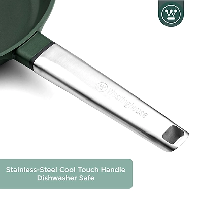 Westinghouse Non-Stick Square Grill Pan – 28cm with Stainless Steel Handle-3