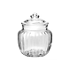Treo Ribbed Glass Storage Jar with Lid-94768-sm