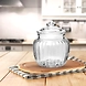 Treo Ribbed Glass Storage Jar with Lid-2-sm