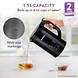 Borosil Cooltouch 1.5L Digital Electric Kettle – Smart Display &amp; Multi-Cook Function-3-sm