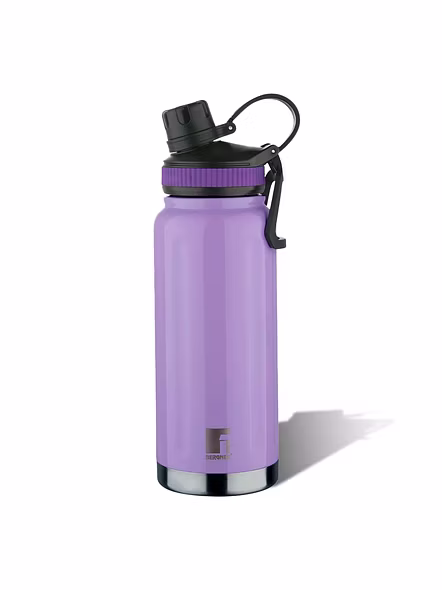 Bergner Walking 500ml Thermo Steel Flask Bottle | Vacuum Insulated | Leak-Proof Sipper