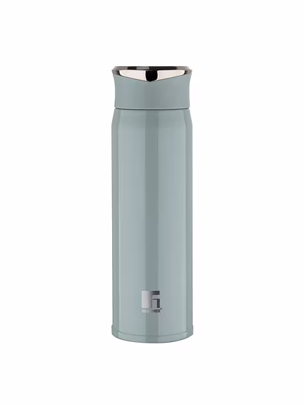 Bergner Walking 450ml Thermo Steel Flask Bottle | Wide Mouth | Vacuum Insulated | Leak-Proof