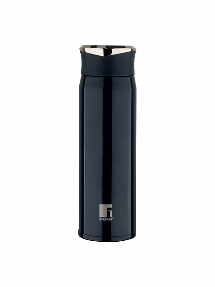 Bergner Walking 450ml Thermo Steel Flask Bottle | Wide Mouth | Vacuum Insulated | Leak-Proof-113432-1