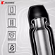 Bergner Walking 1100ml Thermo Steel Bottle – Teal | “Born to Stand Out” Design | Vacuum Insulated | Press-Button Lid-2-sm
