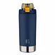 Bergner Walking 720ml Thermo Steel Bottle – Navy | Vacuum Insulated | Press-Button Lid | Leak-Proof Flask-113437-sm