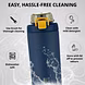 Bergner Walking 720ml Thermo Steel Bottle – Navy | Vacuum Insulated | Press-Button Lid | Leak-Proof Flask-3-sm