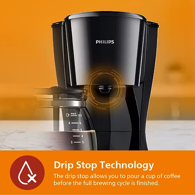 Philips HD7432/20 Drip Coffee Maker – 0.6L, 750W, Black-4