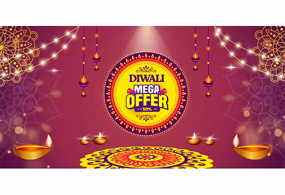 Celebrate Diwali in Style — Mahavir Home Store Mega Festive Offer Up to 50% Off!