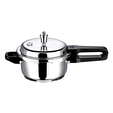 VINOD STAINLESS STEEL PRESSURE COOKER 8 LTR-WE1019