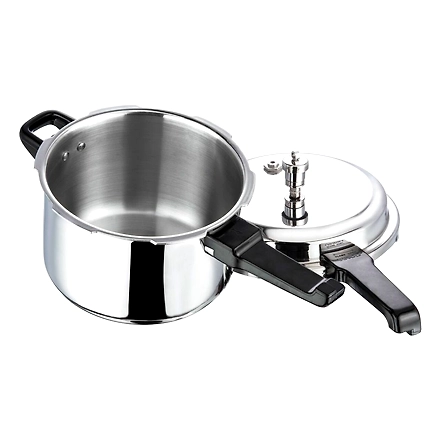 VINOD PLATINUM  TRIPLY STAINLESS STELL PRESSUER COOKER-WE1033