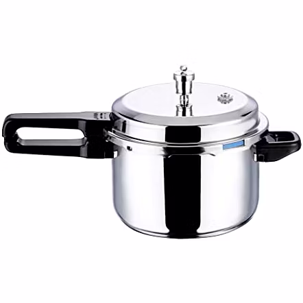 VINOD PLATINUM  TRIPLY STAINLESS STELL PRESSUER COOKER