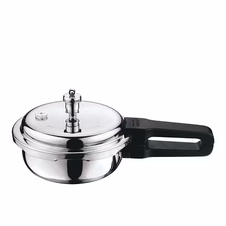 VINOD PLATINUM TRIPLY STAINLESS STEEL MINI PAN COOKER