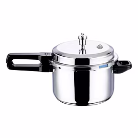 VINOD PLATINUM TRIPLY STAINLESS STEEL JUNIOR PAN COOKER