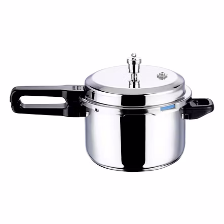VINOD PLATINUM TRIPLY STAINLESS STEEL JUNIOR PAN COOKER