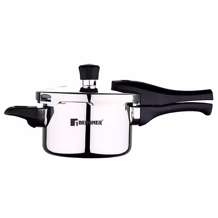BERGNER TRIPLY STAINLESS STEEL PRESSUER COOKER 1.5 LTR
