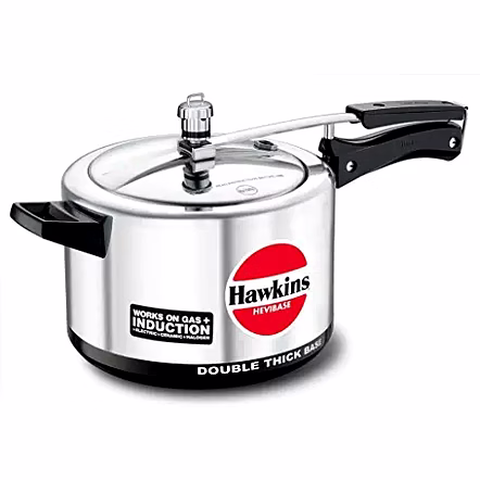 HAWKINS HEVIBASE INDUCTION COMPATIBLE PRESSUER COOKER 5 LTR