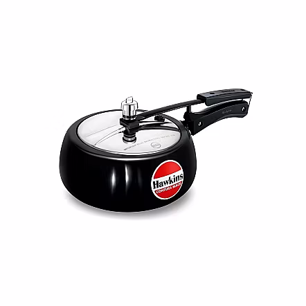 HAWKINS CONTURA BLACK PRESSURE COOKER 3.5 LTR