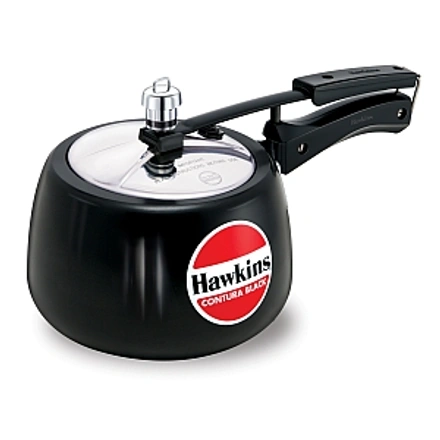 HAWKINS CONTURA BLACK PRESSURE COOKER 3 LTR-WE1073