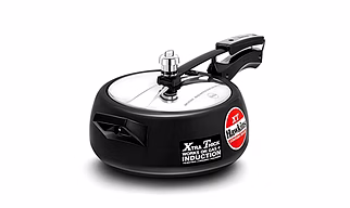 HAWKINS CONTURA BLACK XT INDUCTION COMPATIBLE PRESSURE COOKER 3.5 LTR
