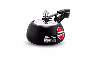 HAWKINS CONTURA BLACK XT INDUCTION COMPATIBLE PRESSURE COOKER 2 LTR
