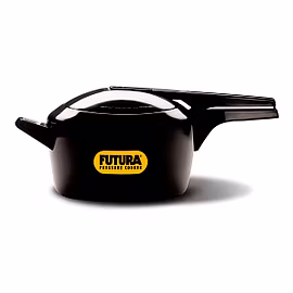 Hawkins Futura Hard Anodised Pressure Cooker 5 Ltr Black
