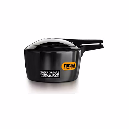 Hawkins Futura Hard Anodised Induction Compatible Pressure Cooker, 3 Litre