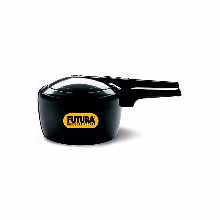 Hawkins Futura Hard Anodised Pressure Cooker 3 Ltr Black