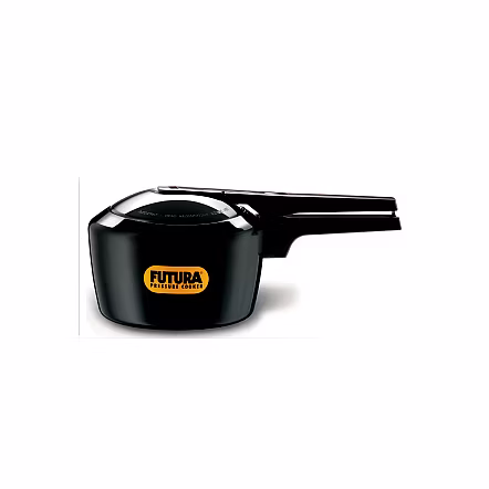 Hawkins Futura Hard Anodised Pressure Cooker 2 Ltr Black