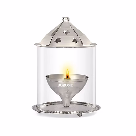 BOROSIL NICKLE AKHAND MEDIUM DIYA