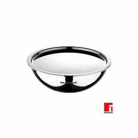 BERGNER ARGNET TRIPLY STAINELESS STEEL TASRA WITH STAINLESS STEEL LID 28 CM