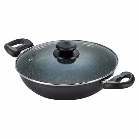 Prestige Aluminium Omega Deluxe Granite KADHAI 26 CM