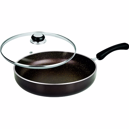 WORLDSTAR 4 MM NONSTICK DEEP FRYPAN WITH LID 230