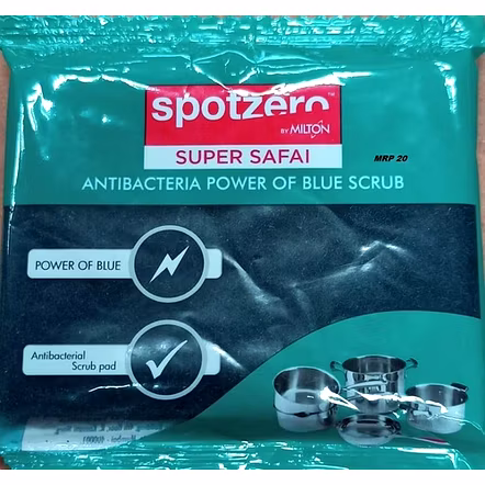 MILTON ANTI BACTERIA BLUE SPONGE & SCRUB