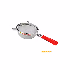 OM PRABHAT STAINLESS STEEL FRUIT JUICE & SOUP STRAINER  8