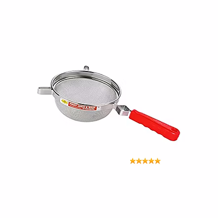 OM PRABHAT STAINLESS STEEL FRUIT JUICE & SOUP STRAINER  8
