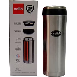 Cello My-Cup Stainless-Steel Flask 500 ML