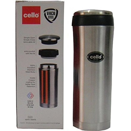 Cello My-Cup Stainless-Steel Flask 500 ML-WE1373