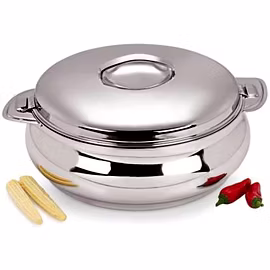 Esteelo Stainless Steel Bellow Casserole 1200 ML