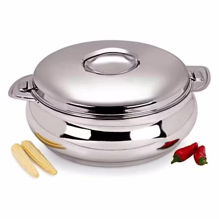 Esteelo Stainless Steel Bellow Casserole 1200 ML