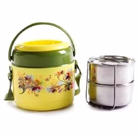 Cello Mark 2 Insulated Lunch Carrier 2 Containers Lunch Box