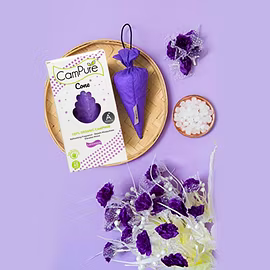 Mangalam CamPure Camphor Cone ( Lavender ) 60 Gm-60 GM