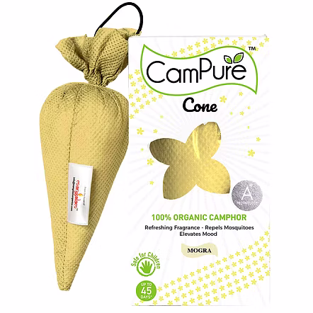 Mangalam CamPure Camphor Cone ( Mogra ) 60 Gm